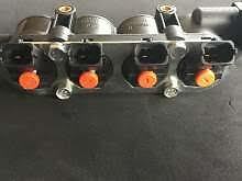 Landi Renzo 4-Injector Rail Kit - Orange Cap - LPG - Fiat Connector (Euro 5) MTA