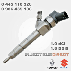 New Original RENAULT Injector 8200784019 (Bosch 0445110328 / 0986435188) - Compatible with Suzuki