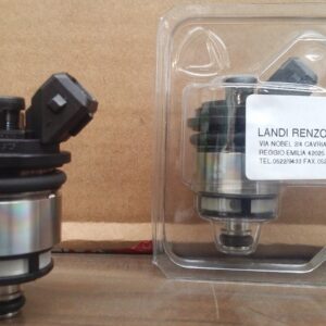 Set of 3 New Landi LPG Injectors - Black Cap - Omegas MED 23710000 (Old Model)