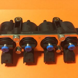NOWA LISTWA WTRYSKOWA LPG LANDI RENZO BLUE CAP 4-WTRYSKOWA Z ZŁĄCZEM MTA DLA FIAT (EURO 5) - obrazek 1