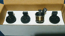 Landi Renzo Reconditioned LPG Injector Kit (4 Pcs) - Black Cap - Bosch Connection