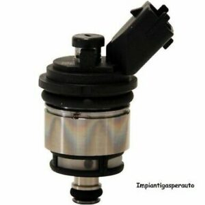 01 LANDI RENZO LPG Injector - Black Cap - FIAT MTA Connection - Remanufactured