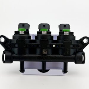 NEW RAIL KIT 3 LPG INJECTORS LANDI RENZO ECO EVO - GREEN CAP MTA - Image 2