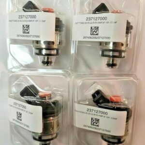 KIT 04 NEW LANDI RENZO LPG INJECTORS - ORANGE CAP - BOSCH CONNECTION