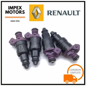 Kit de 4 NOUVEAUX Injecteurs de Carburant RENAULT 1.2 - 7700874112 8200603801 873774 – Image 1