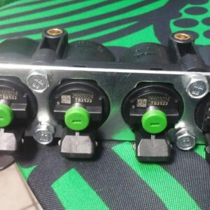 NEUES LANDI RENZO LPG 04-Injektor-Rail-Kit für VW Fiat Opel - GRÜNE KAPPE – Bild 3