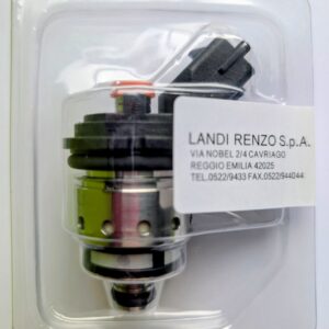Landi Renzo LPG Injektor Kit (4 Stk) - Orange Kappe - FIAT-FCA-MTA Anschluss - Neu – Bild 3
