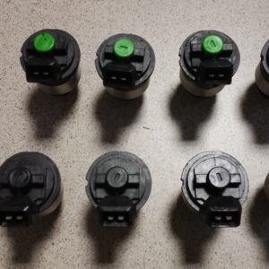 Landi Renzo Used Injectors Kit - 4 Pieces - Black or Green Cap - LPG/CNG